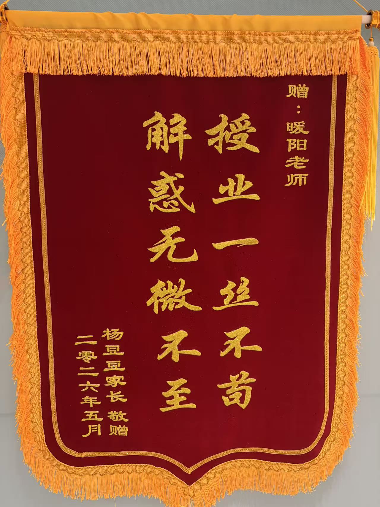 家长赠送锦旗 11