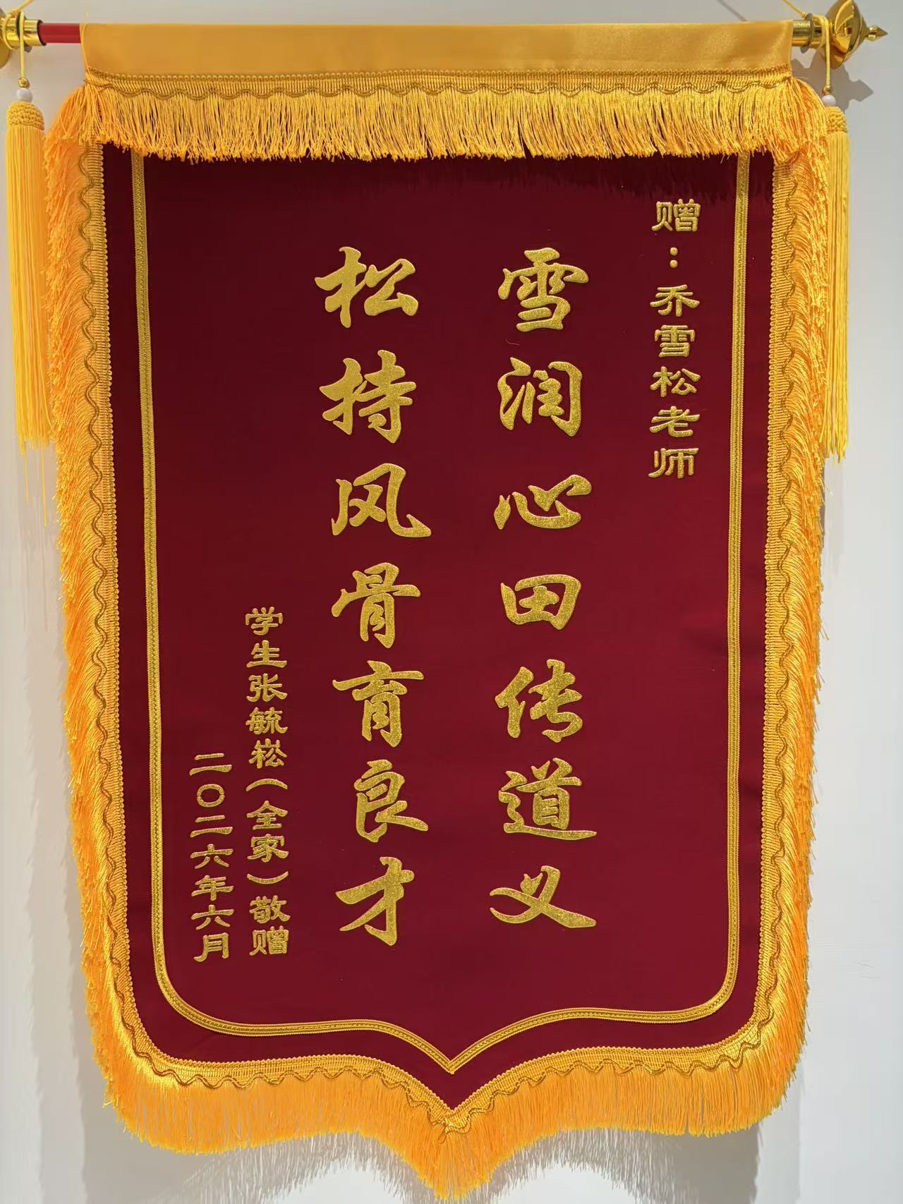 家长赠送锦旗 14